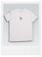 Embroidered Peach T-Shirt
